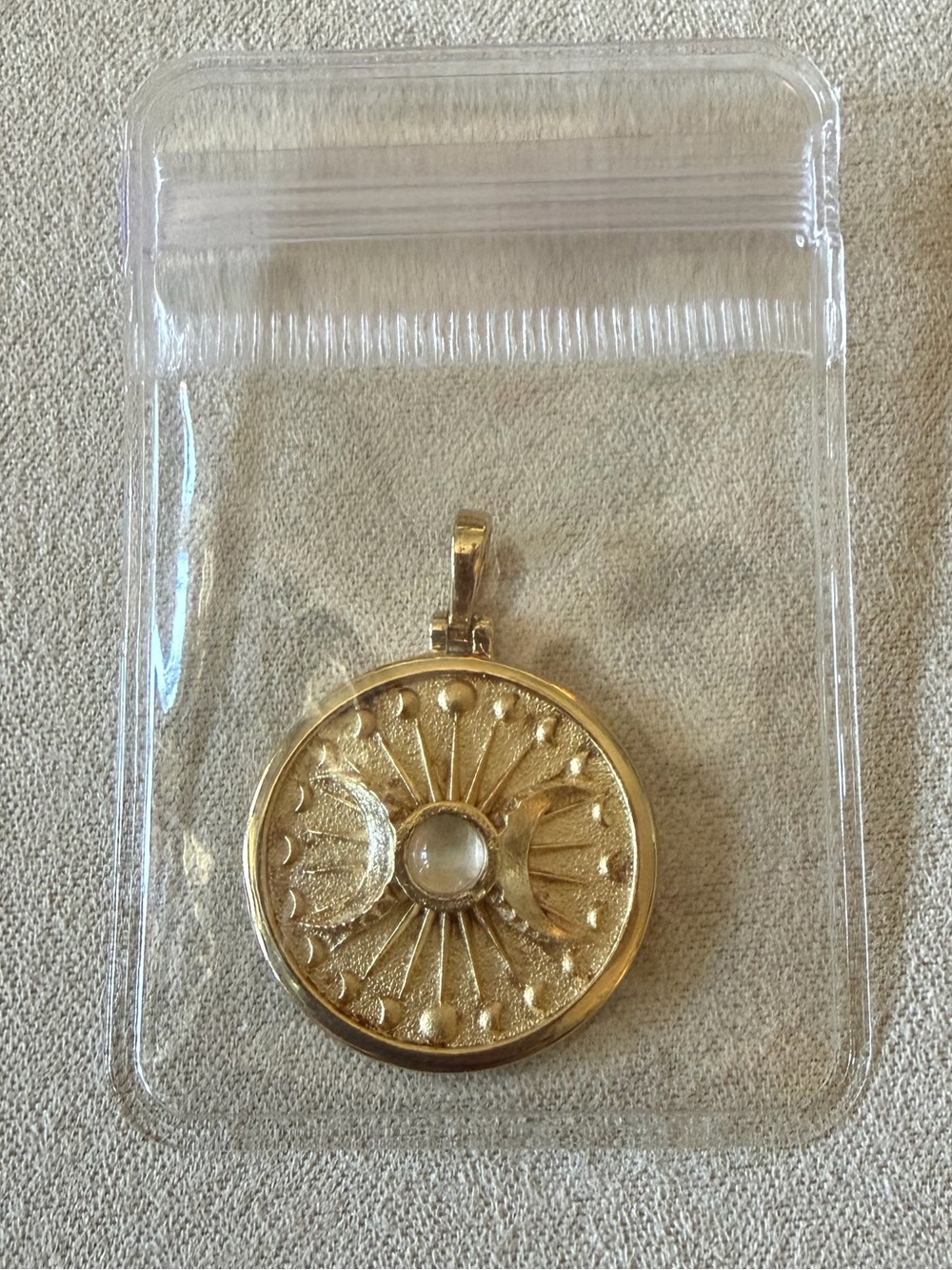 Alanis Morissette X Awe Triple Moon Necklace - Picture 3 of 6